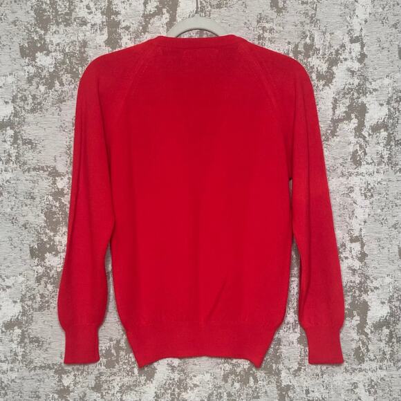 Vintage Beverly Hills Country Club Knit V Neck Sweater - Picture 2 of 5